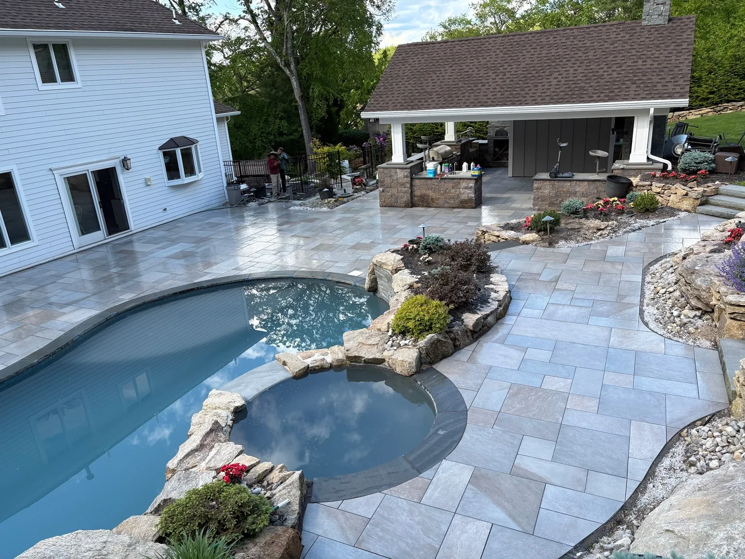 Diaz Masonry project photography